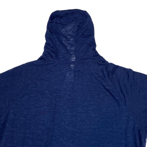 Minnesota Twins Hoodie Girls XL (16-18) Blue Nike Logo MLB Baseball Short Sleeve - Picture 11 of 13